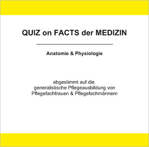 Buchcover Quiz on Facts der Medizin / Anatomie & Physiologie | Jürgen Rosenkranz | EAN 9783957351203 | ISBN 3-95735-120-0 | ISBN 978-3-95735-120-3