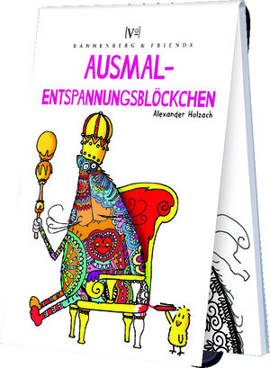 Buchcover Ausmal-Entspannungsblöckchen | Alexander Holzach | EAN 9783957460653 | ISBN 3-95746-065-4 | ISBN 978-3-95746-065-3