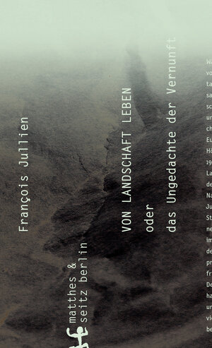 Buchcover Von Landschaft leben | François Jullien | EAN 9783957572547 | ISBN 3-95757-254-1 | ISBN 978-3-95757-254-7