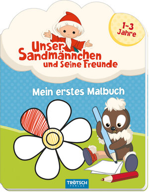 Buchcover Mein erstes Malbuch "Unser Sandmännchen und seine Freunde"  | EAN 9783957741967 | ISBN 3-95774-196-3 | ISBN 978-3-95774-196-7