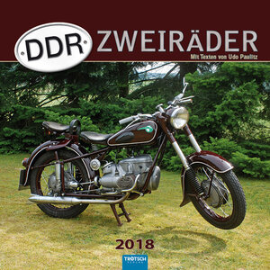 Buchcover Technikkalender DDR-Zweiräder 2018 | EAN 9783957745491 | ISBN 3-95774-549-7 | ISBN 978-3-95774-549-1