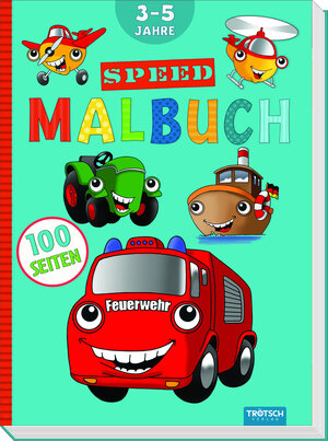 Buchcover Malbuch SPEED  | EAN 9783957745989 | ISBN 3-95774-598-5 | ISBN 978-3-95774-598-9