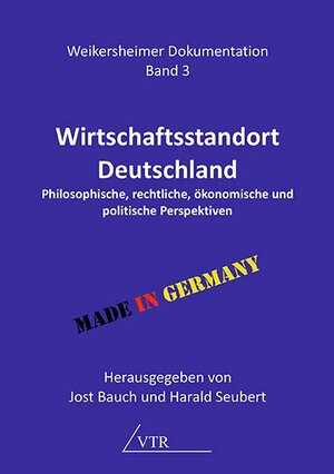 Buchcover Wirtschaftsstandort Deutschland  | EAN 9783957760432 | ISBN 3-95776-043-7 | ISBN 978-3-95776-043-2