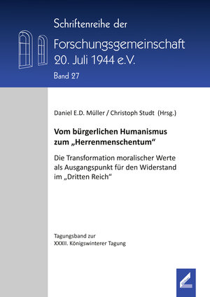 Buchcover Vom bürgerlichen Humanismus zum „Herrenmenschentum“  | EAN 9783957862693 | ISBN 3-95786-269-8 | ISBN 978-3-95786-269-3