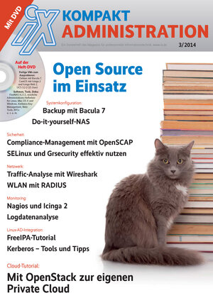 Buchcover iX Kompakt: Open-Source-Administration in der Praxis | iX-Redaktion | EAN 9783957880017 | ISBN 3-95788-001-7 | ISBN 978-3-95788-001-7