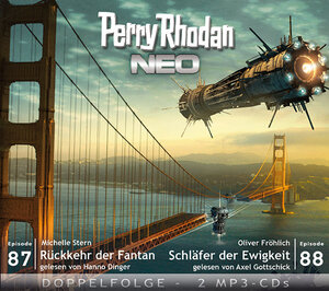 Buchcover Perry Rhodan NEO MP3 Doppel-CD Folgen 87 + 88 | Michelle Stern | EAN 9783957950222 | ISBN 3-95795-022-8 | ISBN 978-3-95795-022-2