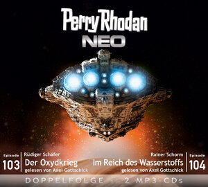 Buchcover Perry Rhodan NEO MP3 Doppel-CD Folgen 103 + 104 | Rüdiger Schäfer | EAN 9783957950567 | ISBN 3-95795-056-2 | ISBN 978-3-95795-056-7