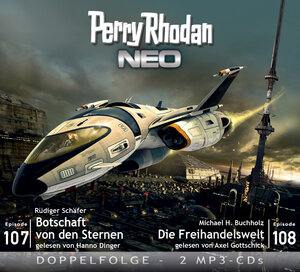 Buchcover Perry Rhodan NEO MP3 Doppel-CD Folgen 107 + 108 | Rüdiger Schäfer | EAN 9783957950581 | ISBN 3-95795-058-9 | ISBN 978-3-95795-058-1