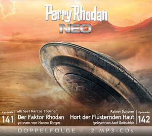 Buchcover Perry Rhodan NEO MP3 Doppel-CD Folgen 141 + 142 | Michael Marcus Thurner | EAN 9783957951021 | ISBN 3-95795-102-X | ISBN 978-3-95795-102-1