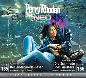 Buchcover Perry Rhodan NEO MP3 Doppel-CD Folgen 155 + 156 | Madeleine Puljic | EAN 9783957951212 | ISBN 3-95795-121-6 | ISBN 978-3-95795-121-2