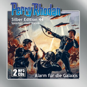 Buchcover Perry Rhodan Silber Edition (MP3-CDs) 44: Alarm für die Galaxis | Clark Darlton | EAN 9783957951328 | ISBN 3-95795-132-1 | ISBN 978-3-95795-132-8