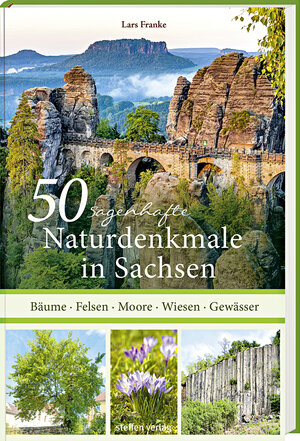 Buchcover 50 sagenhafte Naturdenkmale in Sachsen | Lars Franke | EAN 9783957990419 | ISBN 3-95799-041-6 | ISBN 978-3-95799-041-9