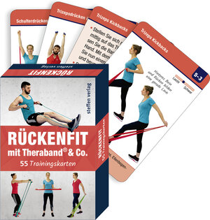 Buchcover Trainingskarten: Rückenfit mit TheraBand® & Co. | Ronald Thomschke | EAN 9783957990990 | ISBN 3-95799-099-8 | ISBN 978-3-95799-099-0