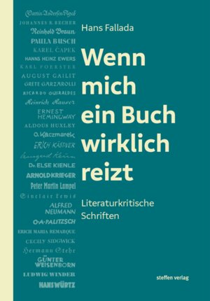 Buchcover Wenn mich ein Buch wirklich reizt | Hans Fallada | EAN 9783957991287 | ISBN 3-95799-128-5 | ISBN 978-3-95799-128-7