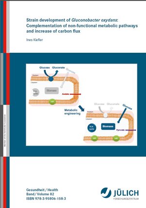 Buchcover Strain development of Gluconobacter oxydans: Complementation of non-functional metabolic pathways and increase of carbon flux | Ines Kiefler | EAN 9783958061583 | ISBN 3-95806-158-3 | ISBN 978-3-95806-158-3