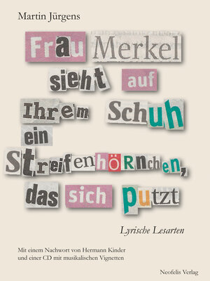 Buchcover Frau Merkel sieht auf ihrem Schuh ein Streifenhörnchen, das sich putzt | Martin Jürgens | EAN 9783958080294 | ISBN 3-95808-029-4 | ISBN 978-3-95808-029-4