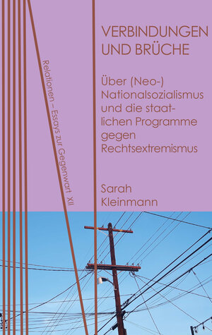 Buchcover Verbindungen und Brüche | Sarah Kleinmann | EAN 9783958082373 | ISBN 3-95808-237-8 | ISBN 978-3-95808-237-3