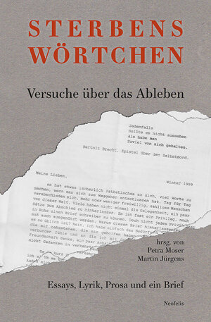 Buchcover Sterbenswörtchen | Lothar Baier | EAN 9783958084216 | ISBN 3-95808-421-4 | ISBN 978-3-95808-421-6