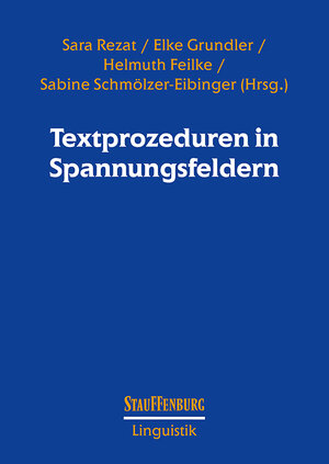 Buchcover Textprozeduren in Spannungsfeldern  | EAN 9783958091733 | ISBN 3-95809-173-3 | ISBN 978-3-95809-173-3