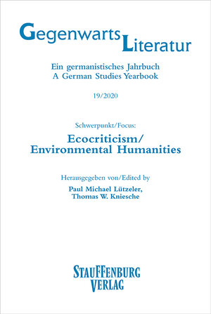 Buchcover Gegenwartsliteratur. Ein Germanistisches Jahrbuch /A German Studies Yearbook / 19/2020  | EAN 9783958096462 | ISBN 3-95809-646-8 | ISBN 978-3-95809-646-2