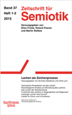 Buchcover Zeitschrift für Semiotik / Lachen als Zeichenprozess  | EAN 9783958096646 | ISBN 3-95809-664-6 | ISBN 978-3-95809-664-6