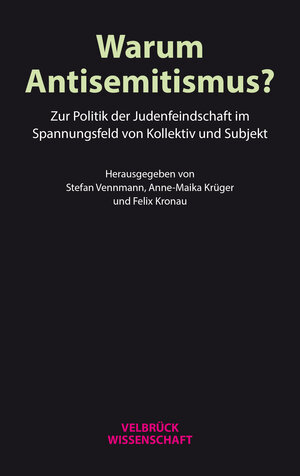 Buchcover Warum Antisemitismus?  | EAN 9783958323506 | ISBN 3-95832-350-2 | ISBN 978-3-95832-350-6