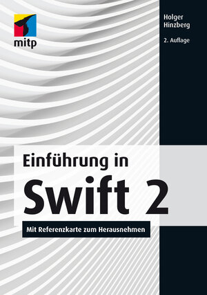 Buchcover Einführung in Swift 2 | Holger Hinzberg | EAN 9783958453166 | ISBN 3-95845-316-3 | ISBN 978-3-95845-316-6