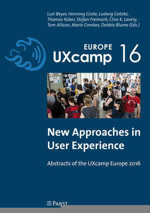 Buchcover New Approaches in User Experience  | EAN 9783958533202 | ISBN 3-95853-320-5 | ISBN 978-3-95853-320-2