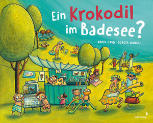 Buchcover Ein Krokodil im Badesee? | Karin Gruß | EAN 9783958541658 | ISBN 3-95854-165-8 | ISBN 978-3-95854-165-8