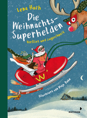 Buchcover Die Weihnachtssuperhelden. Verflixt und zugeschneit | Lena Hach | EAN 9783958542211 | ISBN 3-95854-221-2 | ISBN 978-3-95854-221-1