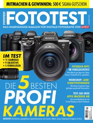 Buchcover FOTOTEST - Das unabhängige Magazin für digitale Fotografie von IMTEST  | EAN 9783958562844 | ISBN 3-95856-284-1 | ISBN 978-3-95856-284-4