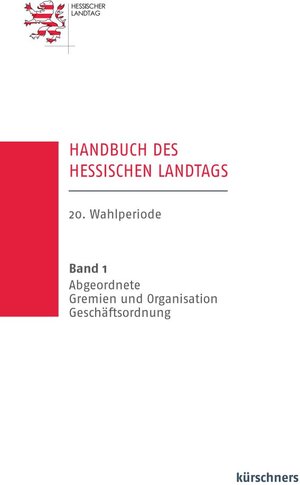 Buchcover Handbuch des Hessischen Landtages  | EAN 9783958790988 | ISBN 3-95879-098-4 | ISBN 978-3-95879-098-8
