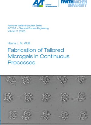 Buchcover Fabrication of Tailored Microgels in Continuous Processes | Hanna J. M. Wolff | EAN 9783958864375 | ISBN 3-95886-437-6 | ISBN 978-3-95886-437-5