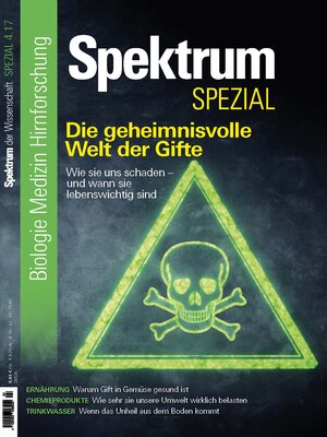 Buchcover Die geheminisvolle Welt der Gifte  | EAN 9783958921566 | ISBN 3-95892-156-6 | ISBN 978-3-95892-156-6
