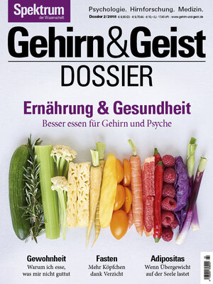 Buchcover Gehirn&Geist Dossier - Ernährung & Gesundheit  | EAN 9783958922044 | ISBN 3-95892-204-X | ISBN 978-3-95892-204-4