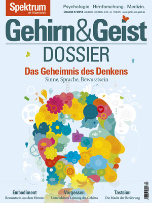 Buchcover Gehirn&Geist Dossier - Das Geheimnis des Denkens  | EAN 9783958922600 | ISBN 3-95892-260-0 | ISBN 978-3-95892-260-0