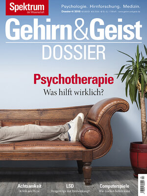 Buchcover Gehirn&Geist Dossier - Psychotherapie  | EAN 9783958922679 | ISBN 3-95892-267-8 | ISBN 978-3-95892-267-9