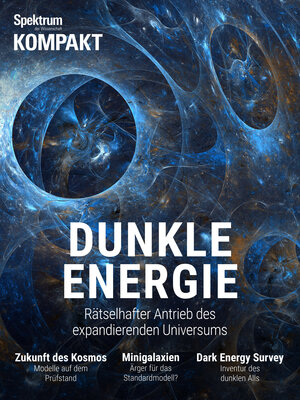 Buchcover Spektrum Kompakt - Dunkle Energie  | EAN 9783958923102 | ISBN 3-95892-310-0 | ISBN 978-3-95892-310-2