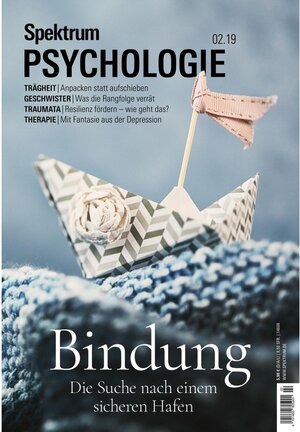 Buchcover Spektrum Psychologie  2/2019 Bindungen / Spektrum Psychologie  | EAN 9783958923126 | ISBN 3-95892-312-7 | ISBN 978-3-95892-312-6