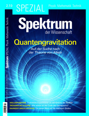 Buchcover Spektrum Spezial- Quantengravitation  | EAN 9783958923188 | ISBN 3-95892-318-6 | ISBN 978-3-95892-318-8