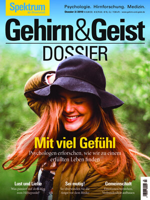 Buchcover Gehirn&Geist Dossier - MIt viel Gefühl  | EAN 9783958923447 | ISBN 3-95892-344-5 | ISBN 978-3-95892-344-7