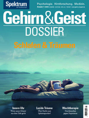 Buchcover Gehirn&Geist Dossier - Schlafen und Träumen  | EAN 9783958923515 | ISBN 3-95892-351-8 | ISBN 978-3-95892-351-5