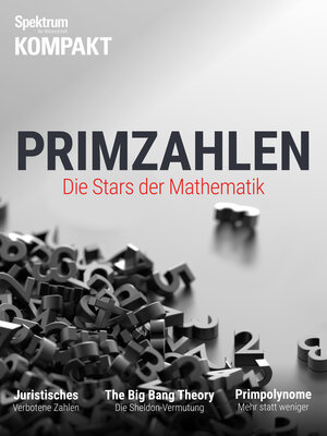 Buchcover Spektrum Kompakt - Primzahlen  | EAN 9783958923560 | ISBN 3-95892-356-9 | ISBN 978-3-95892-356-0