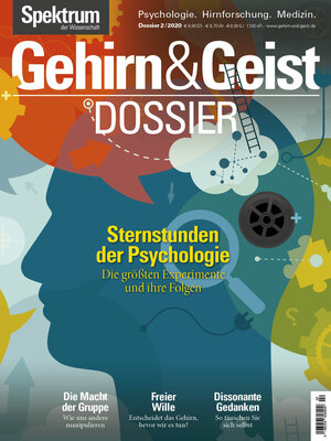 Buchcover Gehirn&Geist - Sternstunden der Psychologie  | EAN 9783958923966 | ISBN 3-95892-396-8 | ISBN 978-3-95892-396-6
