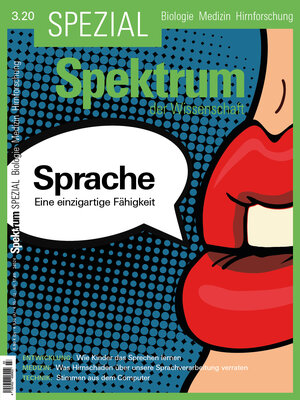 Buchcover Spektrum Spezial - Sprache  | EAN 9783958924291 | ISBN 3-95892-429-8 | ISBN 978-3-95892-429-1