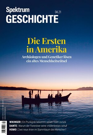 Buchcover Spektrum Geschichte - Die Ersten in Amerika  | EAN 9783958925007 | ISBN 3-95892-500-6 | ISBN 978-3-95892-500-7