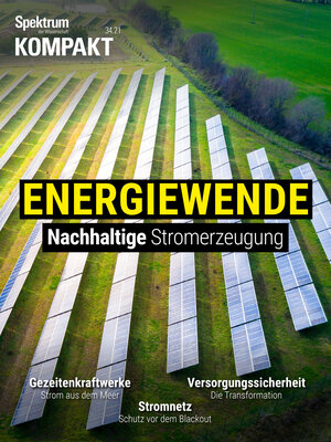 Buchcover Spektrum Kompakt - Energiewende  | EAN 9783958925984 | ISBN 3-95892-598-7 | ISBN 978-3-95892-598-4