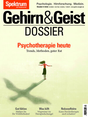 Buchcover Gehirn&Geist Dossier - Psychotherapie heute  | EAN 9783958926387 | ISBN 3-95892-638-X | ISBN 978-3-95892-638-7
