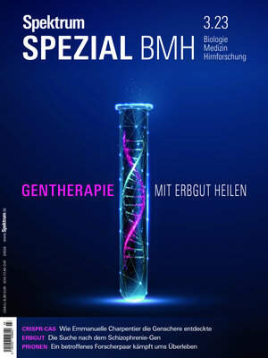 Buchcover Spektrum Spezial BMH - Gentherapie  | EAN 9783958927452 | ISBN 3-95892-745-9 | ISBN 978-3-95892-745-2