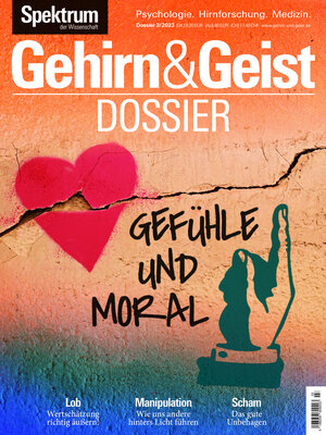 Buchcover Gehirn&Geist Dossier - Gefühle und Moral  | EAN 9783958927926 | ISBN 3-95892-792-0 | ISBN 978-3-95892-792-6